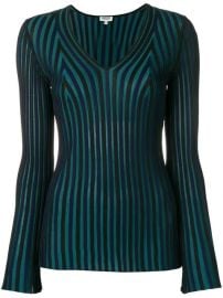 Kenzo Striped Knitted Top - Farfetch at Farfetch